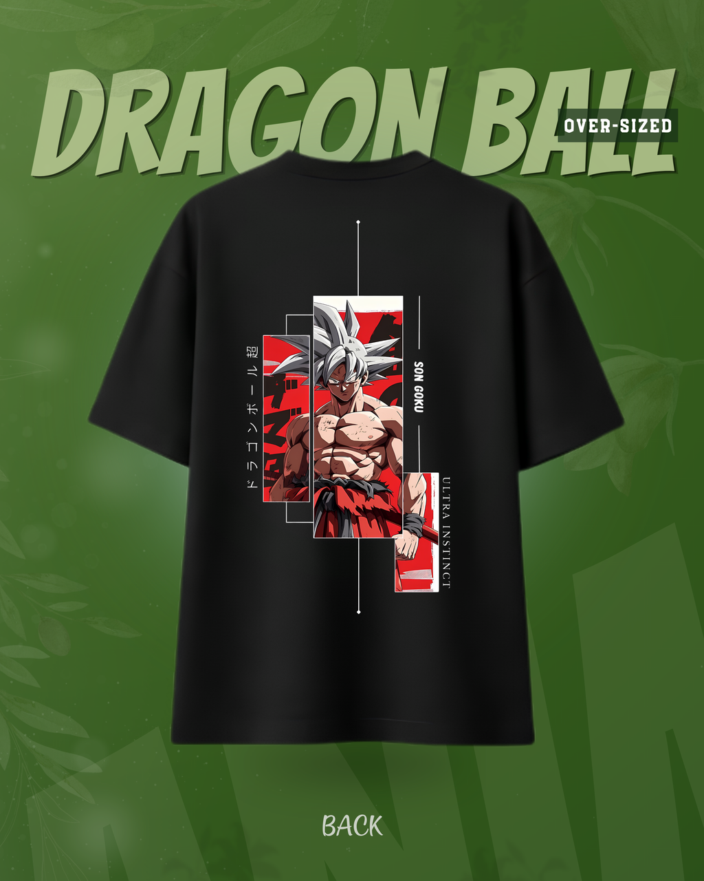 Saiyan Spirit Oversized Tee